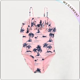 Adult One Piece Cochineal Monokini